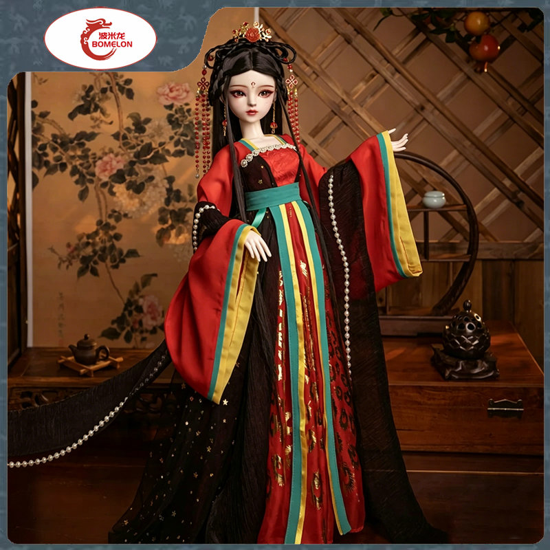 ชุดเต็มรูปแบบตุ๊กตาจีน1/3 BJD  - New Ethnic Fashion บทวิจารณ์และราคา