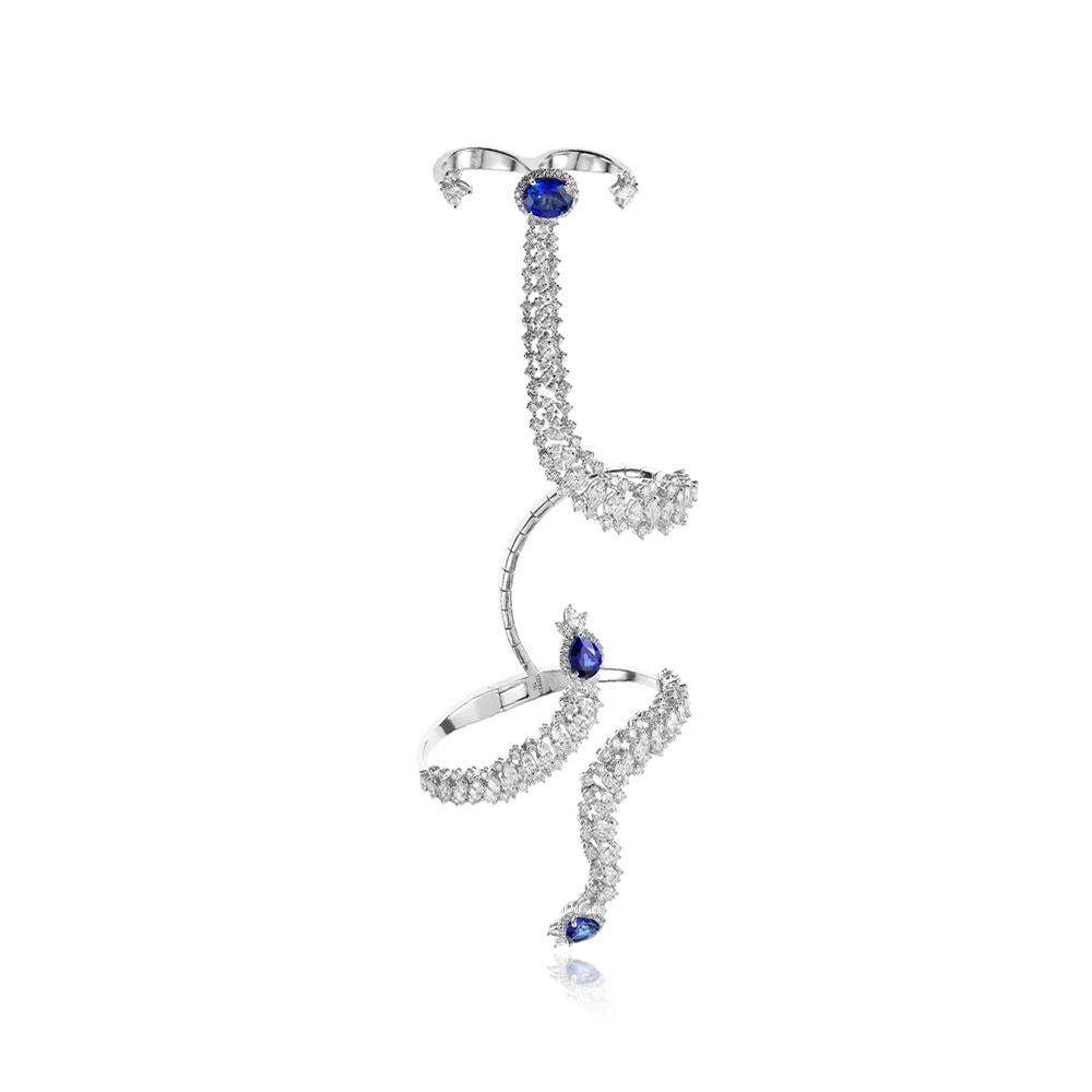 Stonefans สร้อยข้อมือรูปงูบุคล - Ethnic Fashion India บทวิจารณ์และราคา